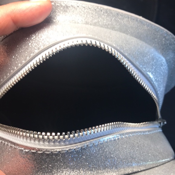 SILVER GLITTER GHOST Crossbody Bag - Picture 10 of 10